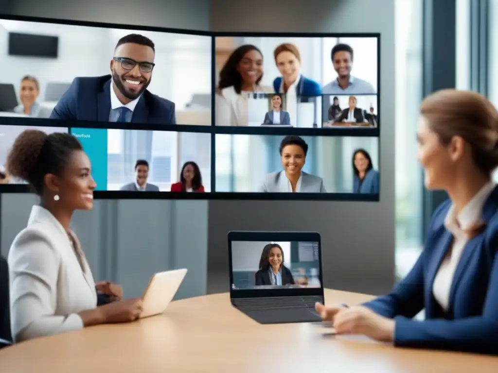 Videoconferencias profesionales y educativas: Diversidad en acción Análisis del comportamiento del usuario en videoconferencias profesionales
