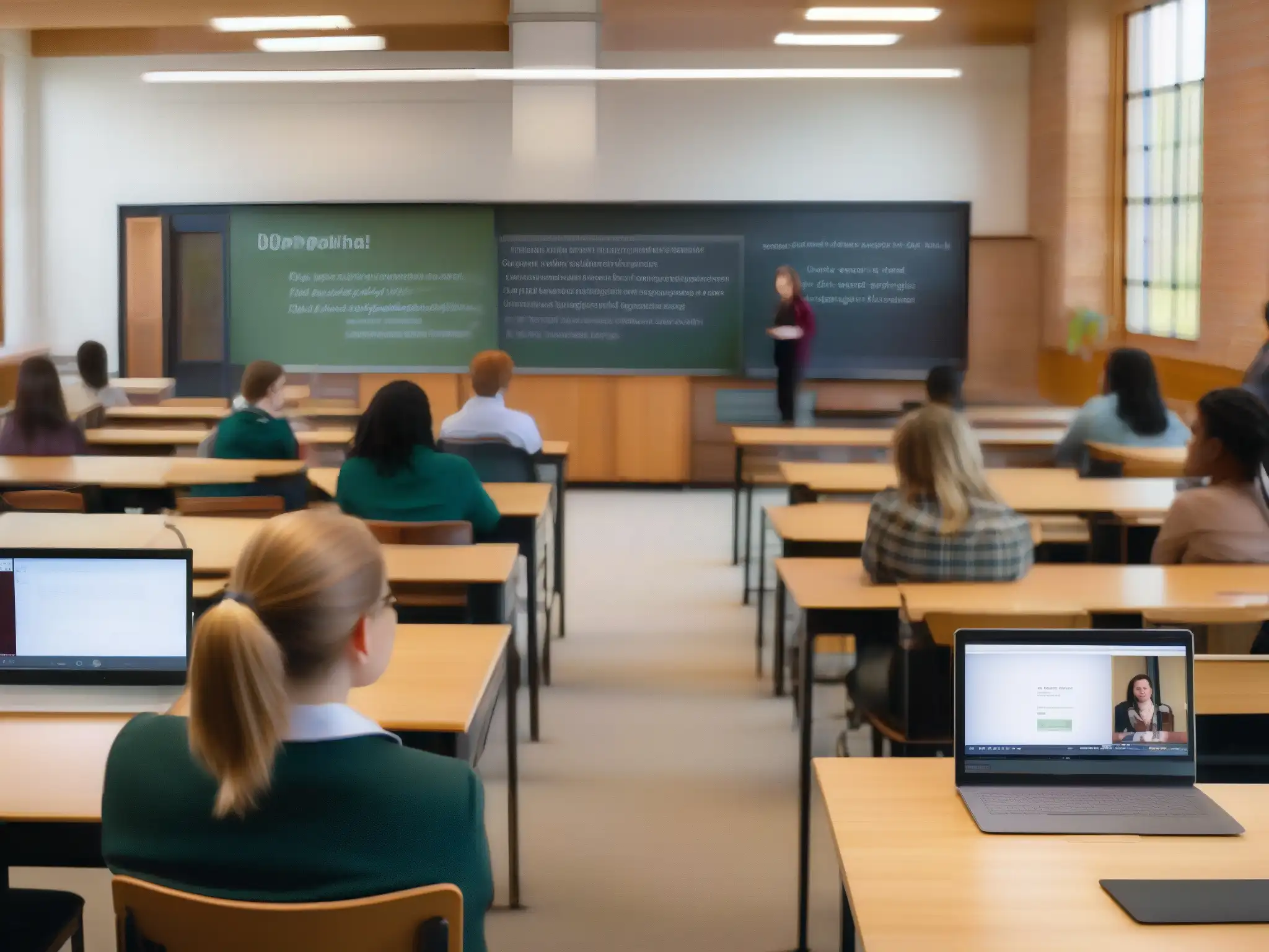 Aula tradicional vs Comparación entre aula tradicional y aula virtual