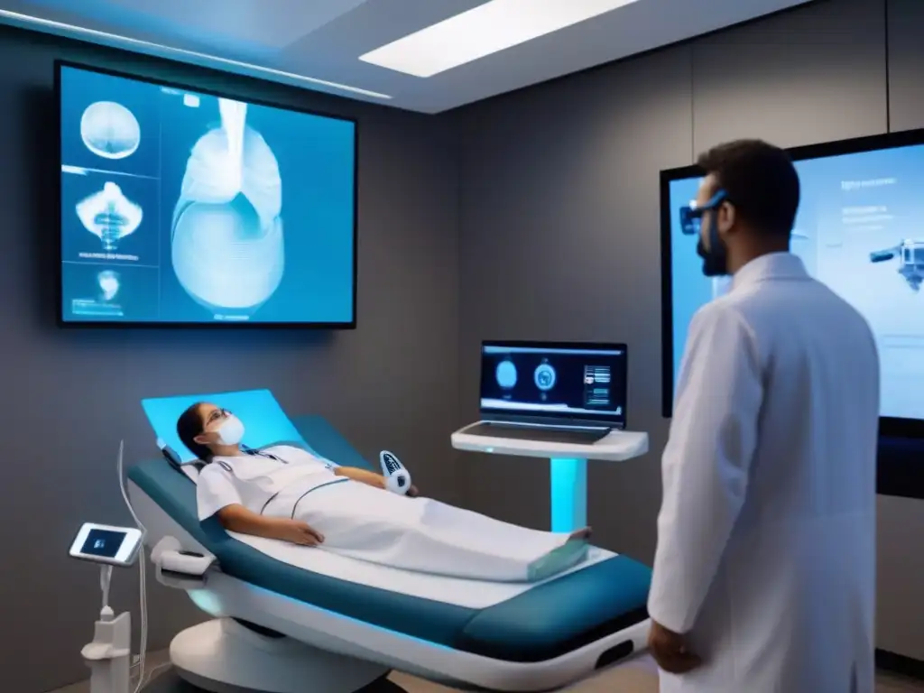Telemedicina avanzada: consulta médica virtual con tecnología de vanguardia 'Avanzada videoconsulta médica con tecnología innovadora