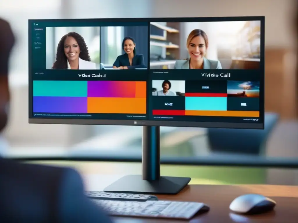 Comparación calidad videoconferencia: Alta definición vs Comparación de calidad de video en videoconferencia: imagen nítida y detallada vs
