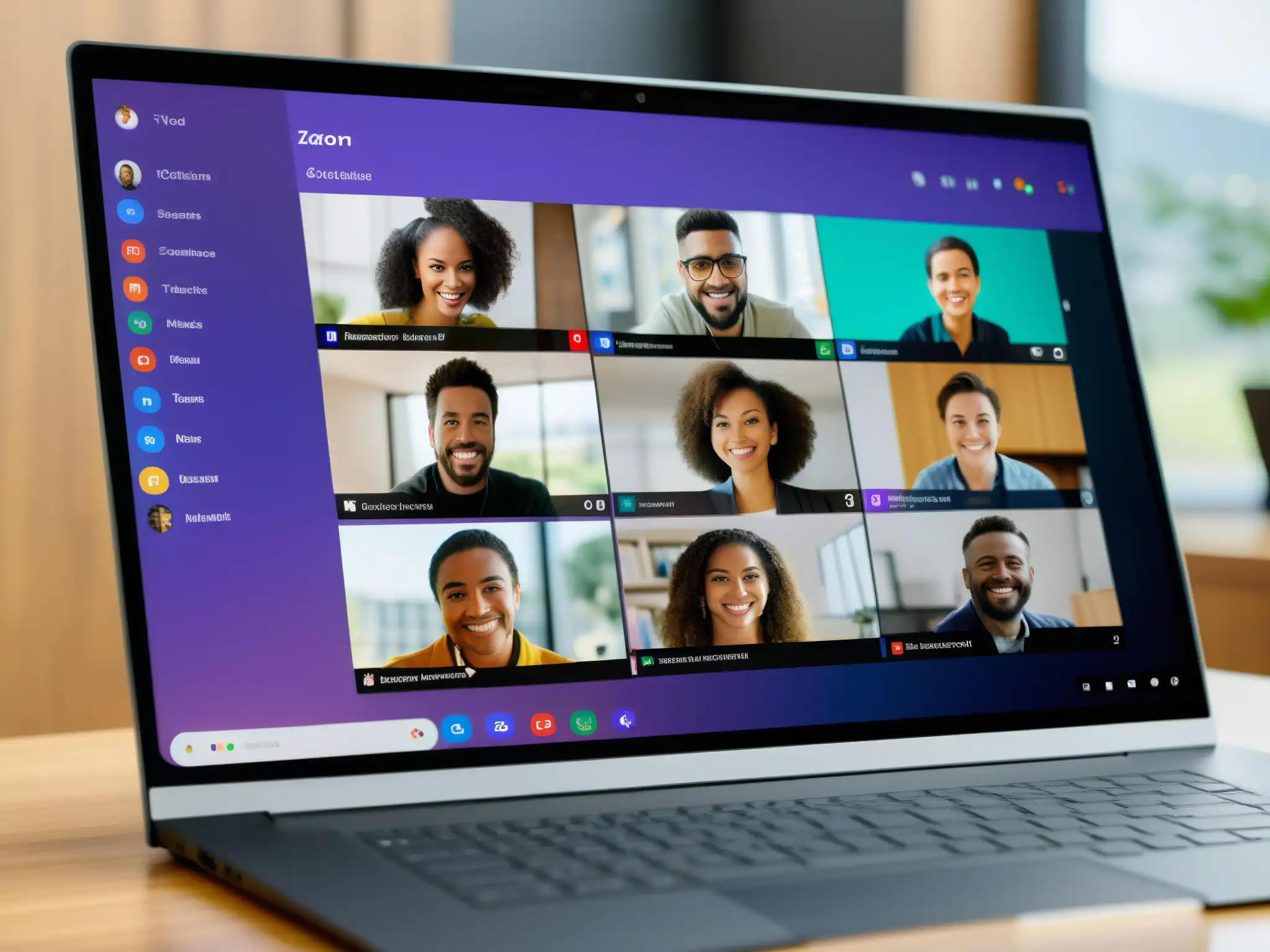 Comparación de personalización en Zoom, Microsoft Teams y Google Meet Una comparación detallada de la personalización de interfaz en plataformas de videoconferencia como Zoom, Microsoft Teams y Google Meet
