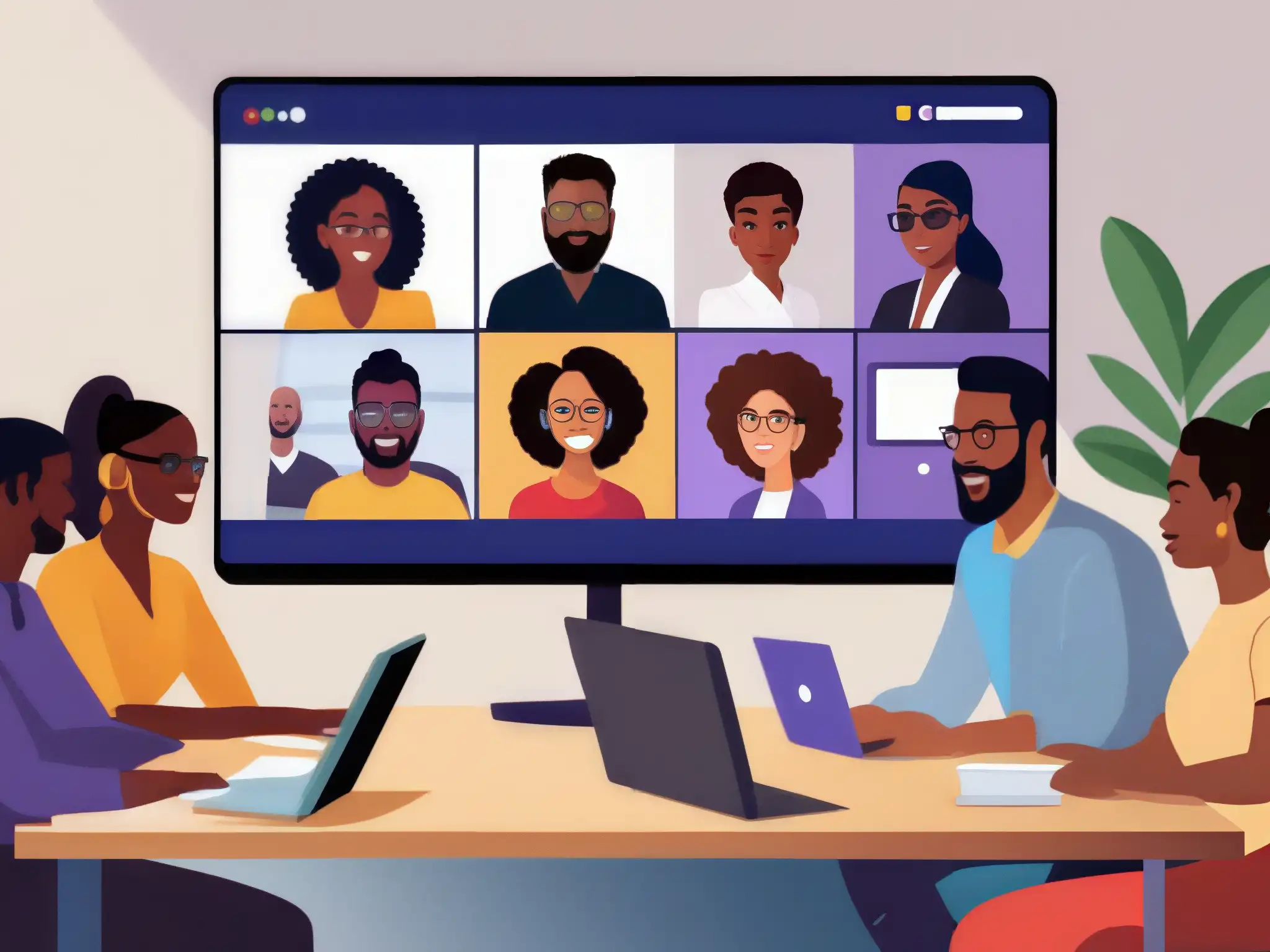 Videoconferencia inclusiva con Microsoft Teams y Google Meet Comparativa de accesibilidad en videoconferencia para ONGs: Diversidad e inclusión en una animada reunión virtual con Microsoft Teams y Google Meet