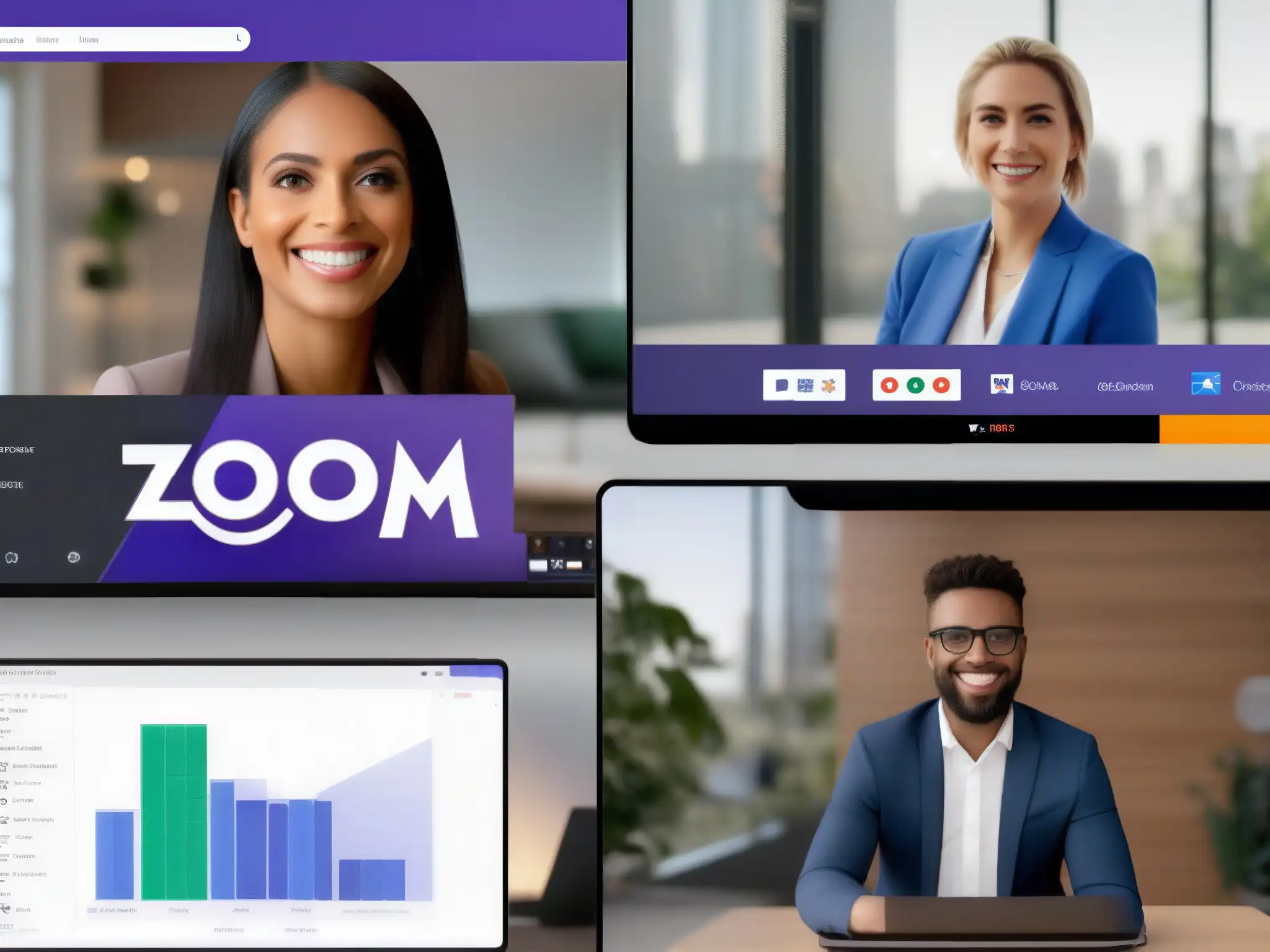 Comparación personalización Zoom vs Microsoft Teams Comparativa API 2023 videoconferencias personalización: Detallada comparación visual entre las opciones de personalización de Zoom y Microsoft Teams