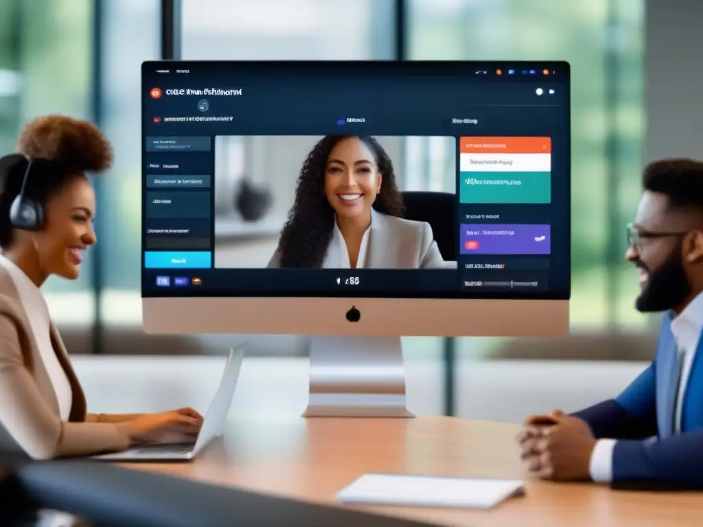 Control de participantes en Zoom: preciso y eficaz Comparativa control asistentes reuniones videoconferencia: Anfitrión experto gestiona con precisión las opciones de participantes en Zoom