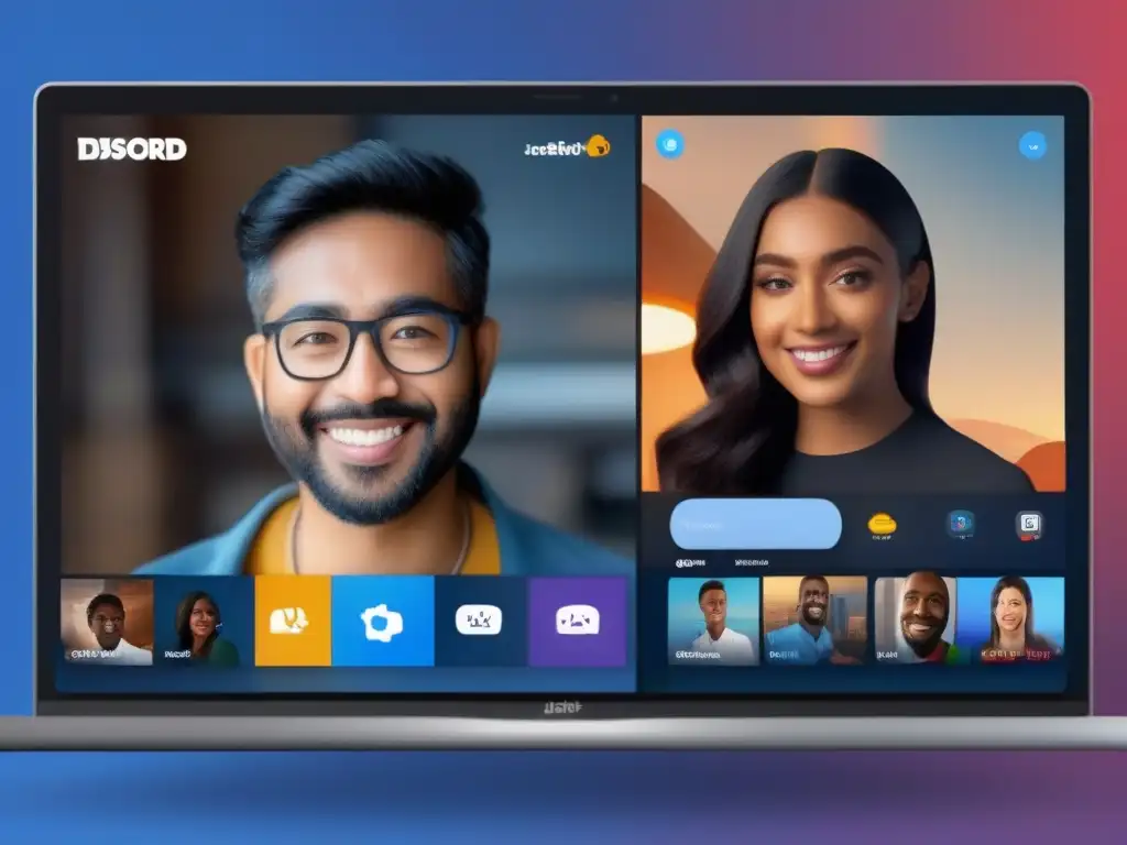 Comparación detallada: Jitsi Meet vs Comparativa Jitsi Meet vs Discord: Detallada comparación en 8k de interfaces de usuario, destacando herramientas y diferencias de diseño