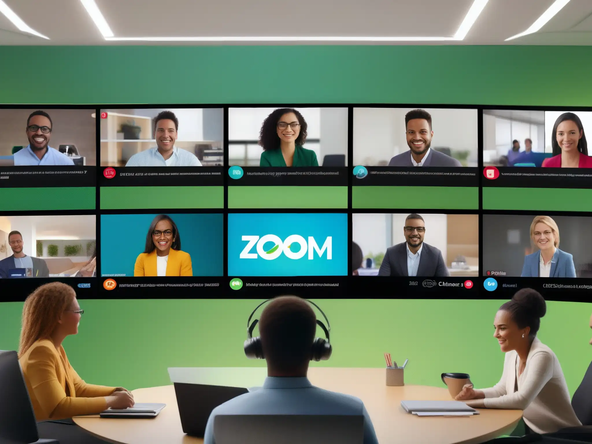 Conferencia virtual: estabilidad y diversidad en acción Comparativa estabilidad reuniones videoconferencia: Profesionales y estudiantes en videoconferencia, webex y zoom, diversidad de entornos