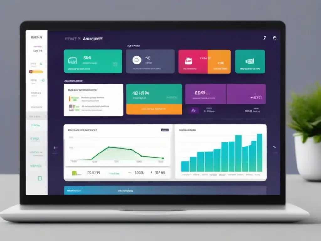 Panel de Control de Eventos: Análisis en Tiempo Real Comparativa gestión eventos en línea: Interfaz moderna de panel de control para eventos con métricas en tiempo real y herramientas personalizables