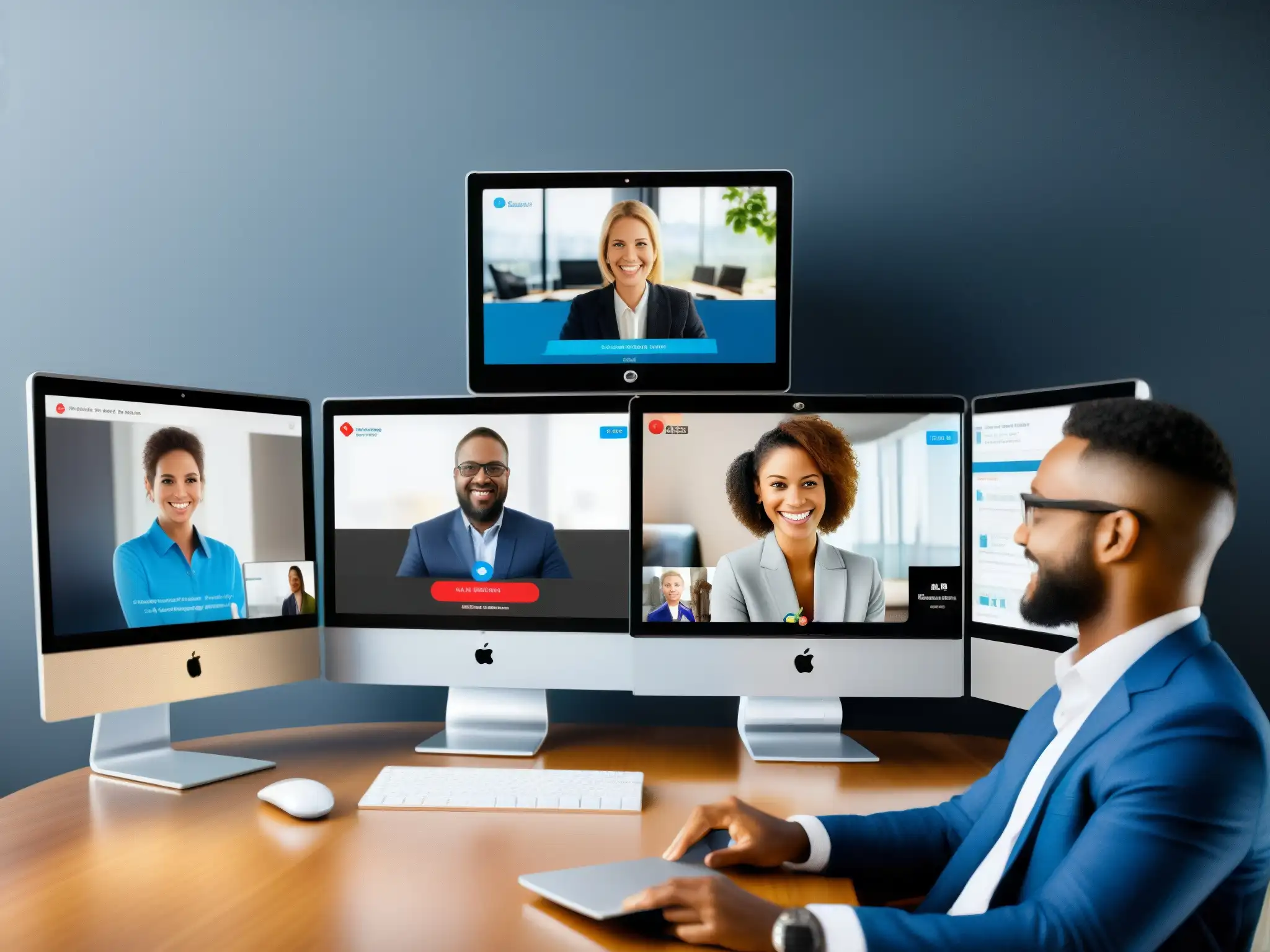 Comparativa de Plataformas de Videoconferencia: Interfaz y Funcionalidades Comparativa de herramientas de videoconferencia para PYMES: interfaces y funciones de plataformas, precios e información detallada