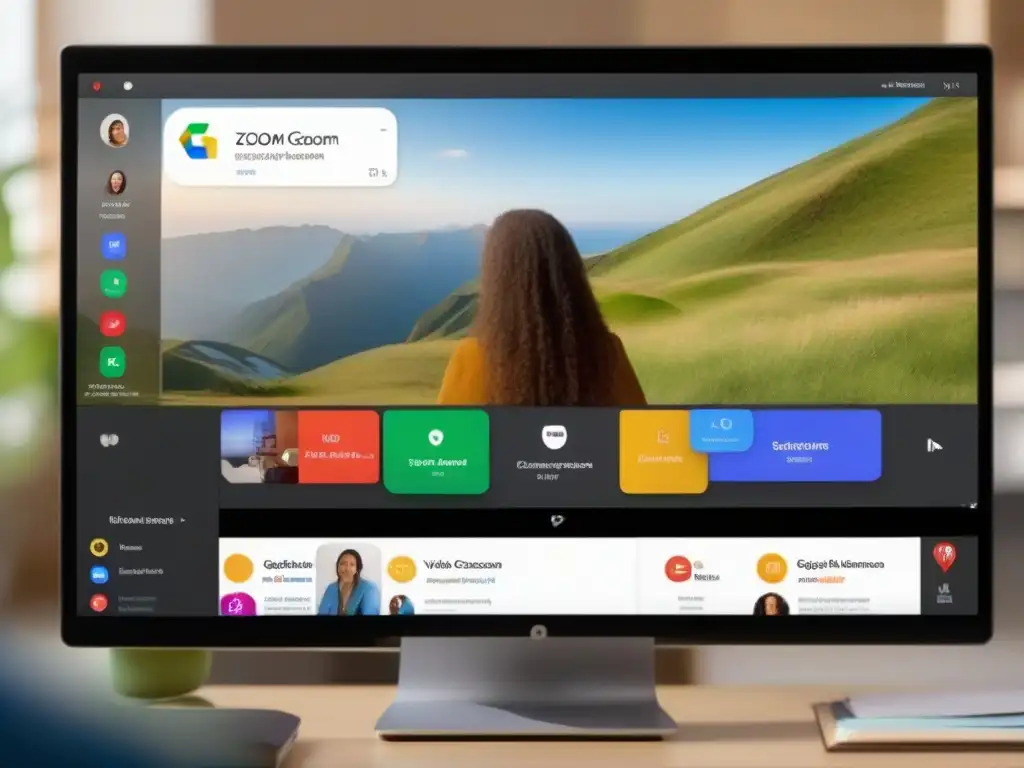 Comparación 8k Zoom vs Comparativa de herramientas de videoconferencia para educación a distancia: Zoom vs