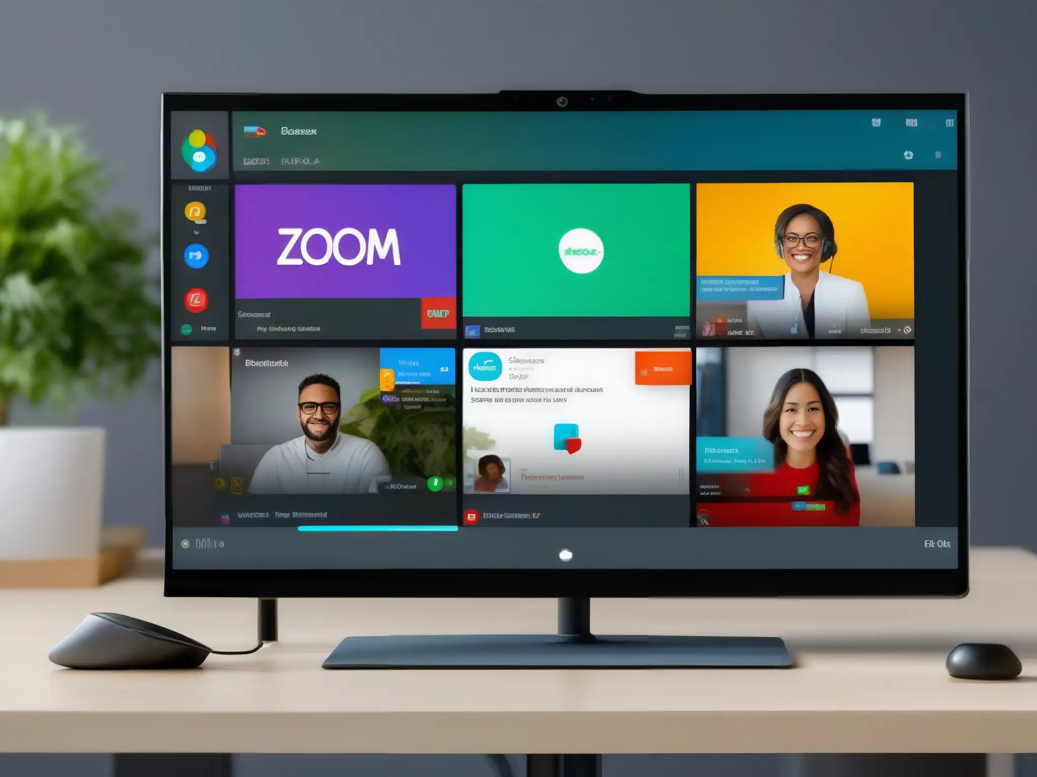 Comparativa de interfaces: Webex vs Comparativa de interfaces: Webex junto a Zoom, Microsoft Teams y Google Meet para integración en formación profesional