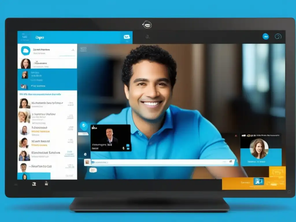 Comparación detallada: Skype vs Comparativa Skype vs Lync Microsoft: Detallada comparación de interfaces de usuario, resaltando mensajería, videollamadas y compartir archivos