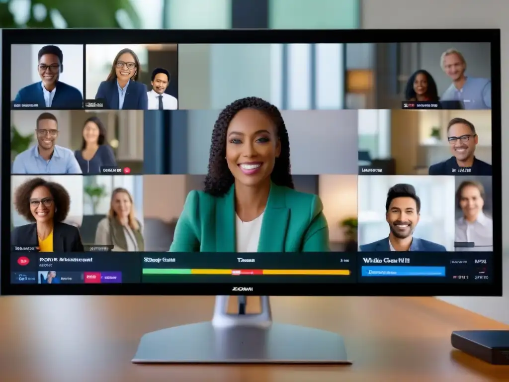 Comparativa Zoom vs Comparativa de interfaces de Zoom y Teams para gestión de videoconferencias productivas con calidad de video y audio de alta definición
