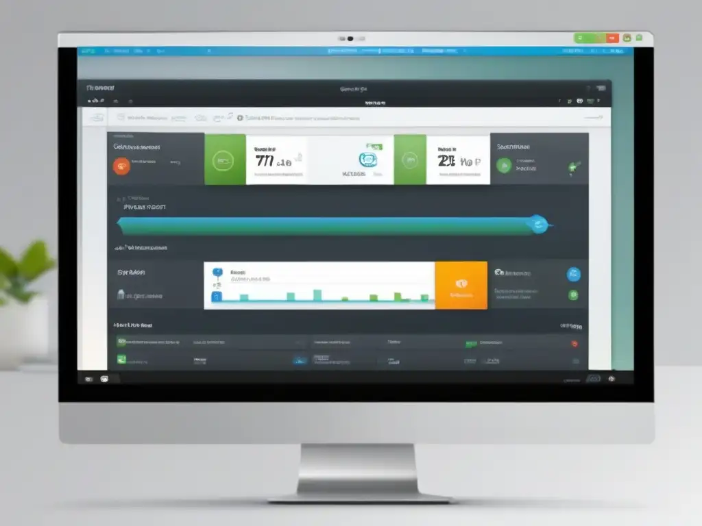 Comparación Webex vs Comparativa rendimiento Webex GoToMeeting: Imagen detallada de sus interfaces y métricas, transmitiendo profesionalismo e información educativa