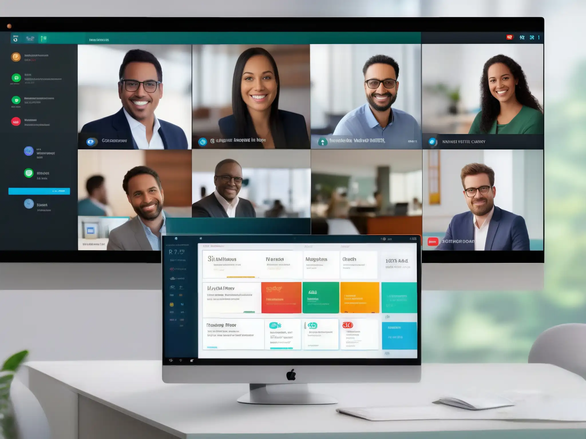 Comparación WebEx vs Comparativa rendimiento videoconferencia grandes reuniones: Detalles de WebEx y Teams en vibrante comparación de reuniones virtuales