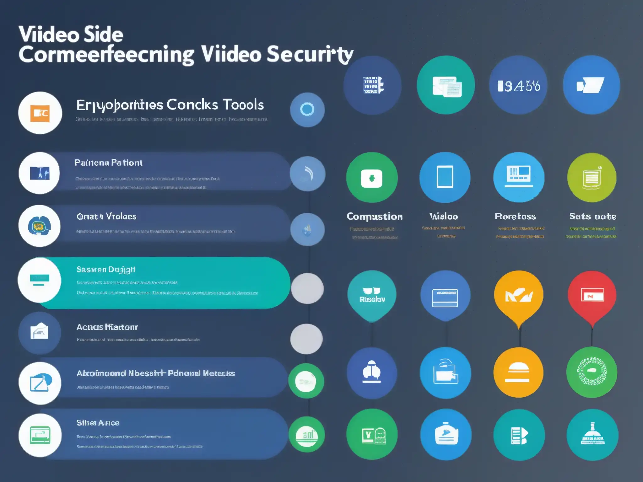 Comparativa detallada de herramientas de videoconferencia: seguridad y privacidad Comparativa de seguridad de herramientas de videoconferencia detallada, organizada y visualmente atractiva para elegir la plataforma ideal