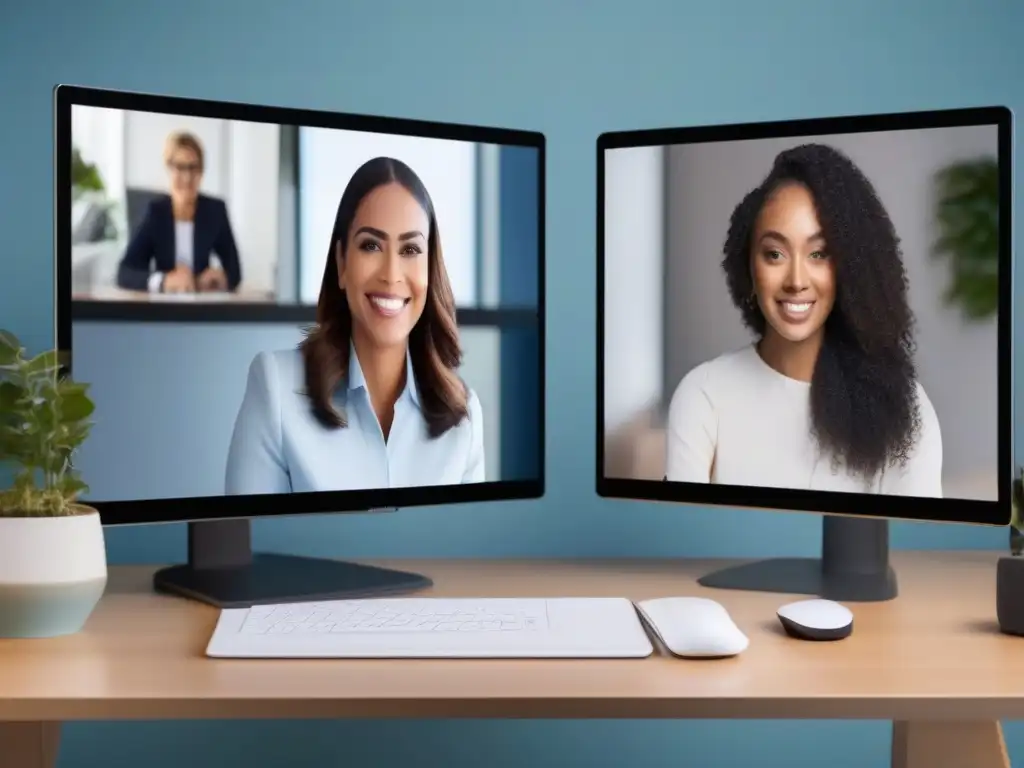Videoconferencia segura en Zoom y Jitsi Meet Comparativa de seguridad en videoconferencias Zoom y Jitsi en entorno profesional fiable y moderno