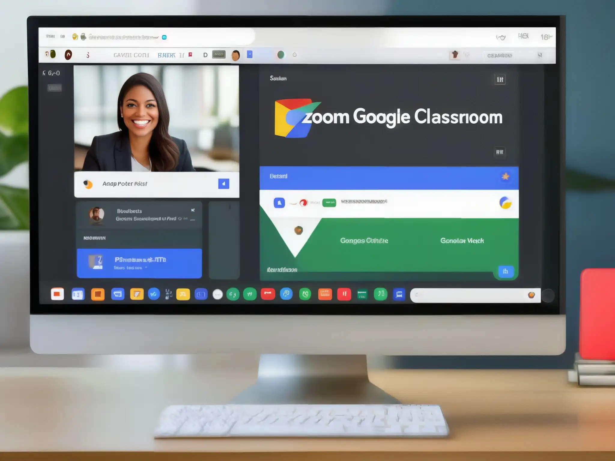 Comparación Zoom vs Google Classroom: Interfaz y Herramientas Comparativa Zoom vs Google Classroom: Interfaces modernas y funcionales para aprendizaje virtual