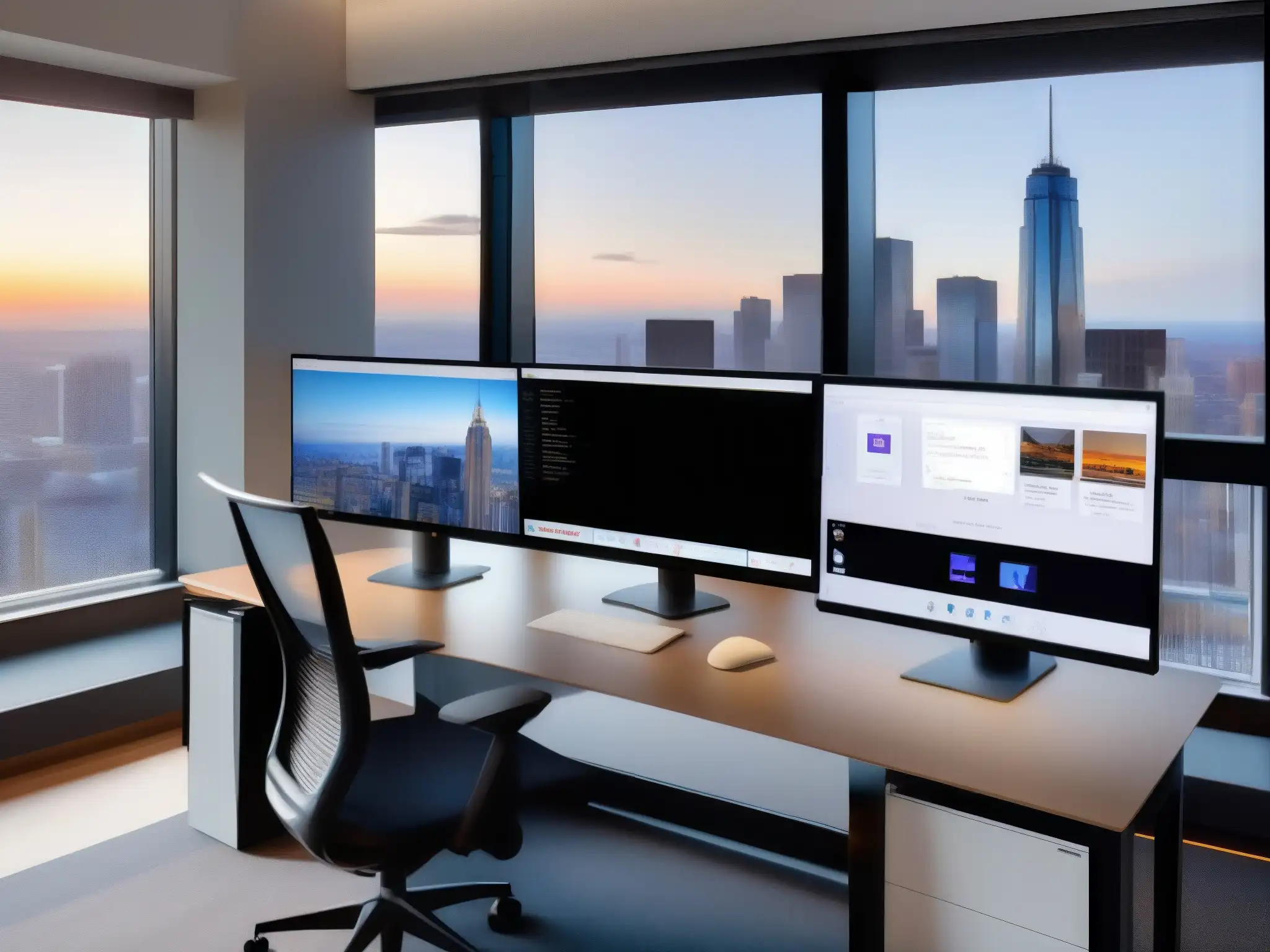 Oficinas Remotas: Zoom vs Comparativa Zoom versus Teams trabajo remoto: Productividad en oficina profesional y hogareña con video llamadas en progreso