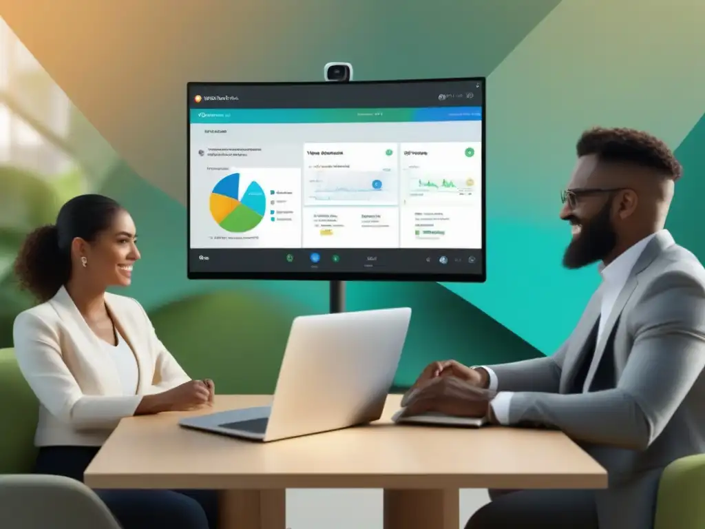 Comparación detallada: Webex frente a competidores en 8K Comparación detallada en 8K de Webex y sus competidores, resaltando funciones de comunicación empresarial