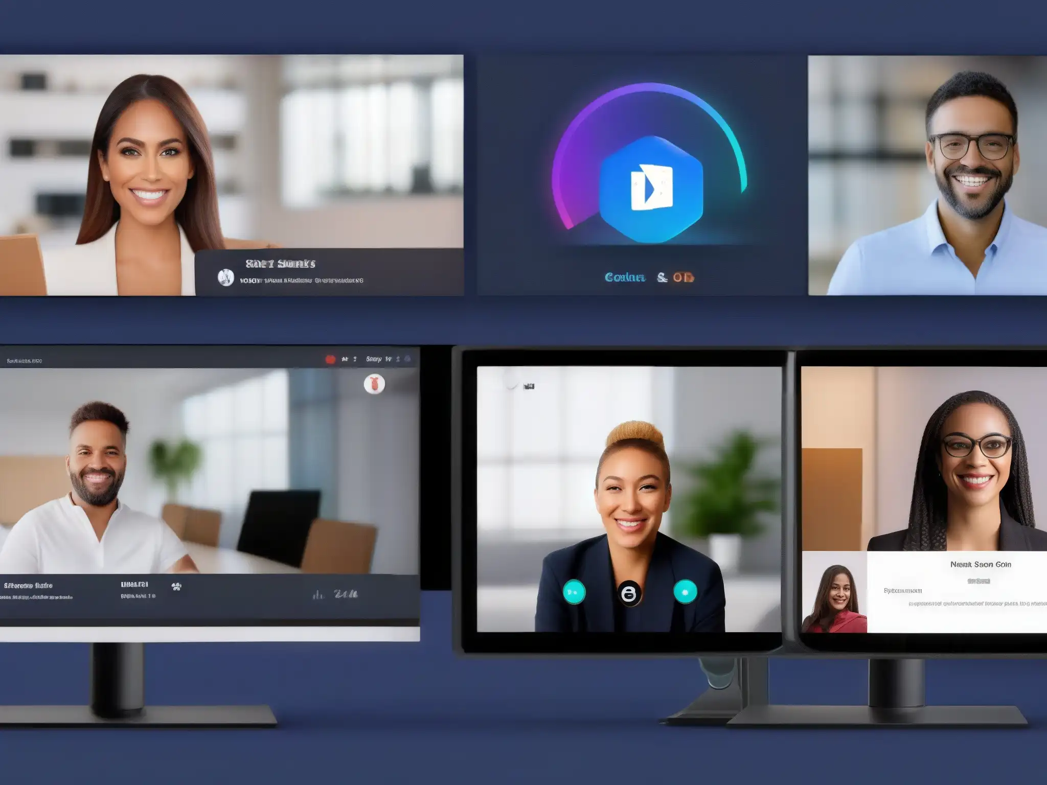 Comparativa detallada: Zoom, WebinarJam y Demio en 8k Comparación detallada de interfaces de Zoom, WebinarJam y Demio para herramientas videoconferencia seminarios online
