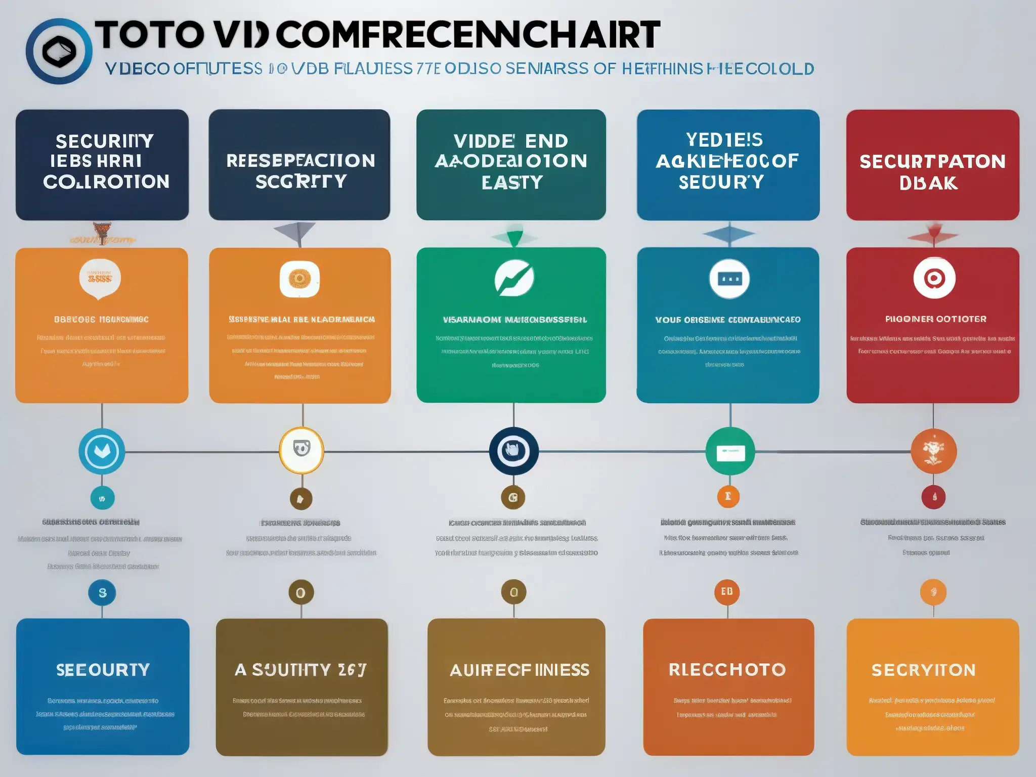 Comparativa de seguridad de plataformas de videoconferencia Comparación detallada de protocolos seguridad videoconferencias empresas