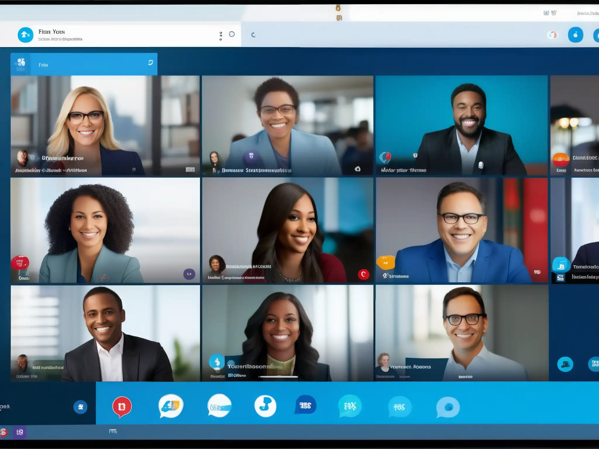 Comparativa Skype for Business vs Microsoft Teams: Diseño y Funcionalidades Diferencias entre Skype for Business y Microsoft Teams: Contraste visual entre dos plataformas profesionales de comunicación empresarial