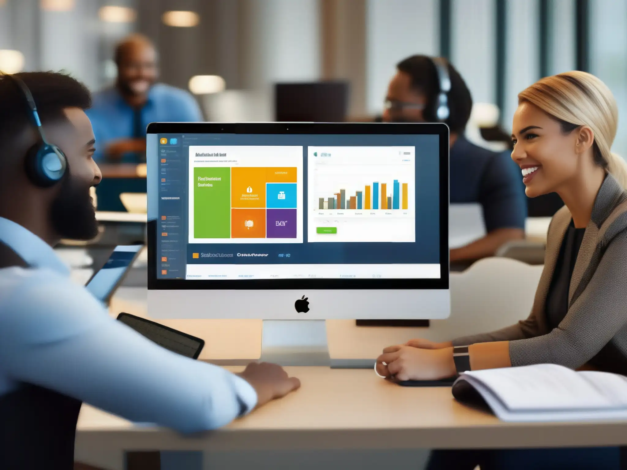 Profesionales colaborando con Join Implementación eficiente de Join