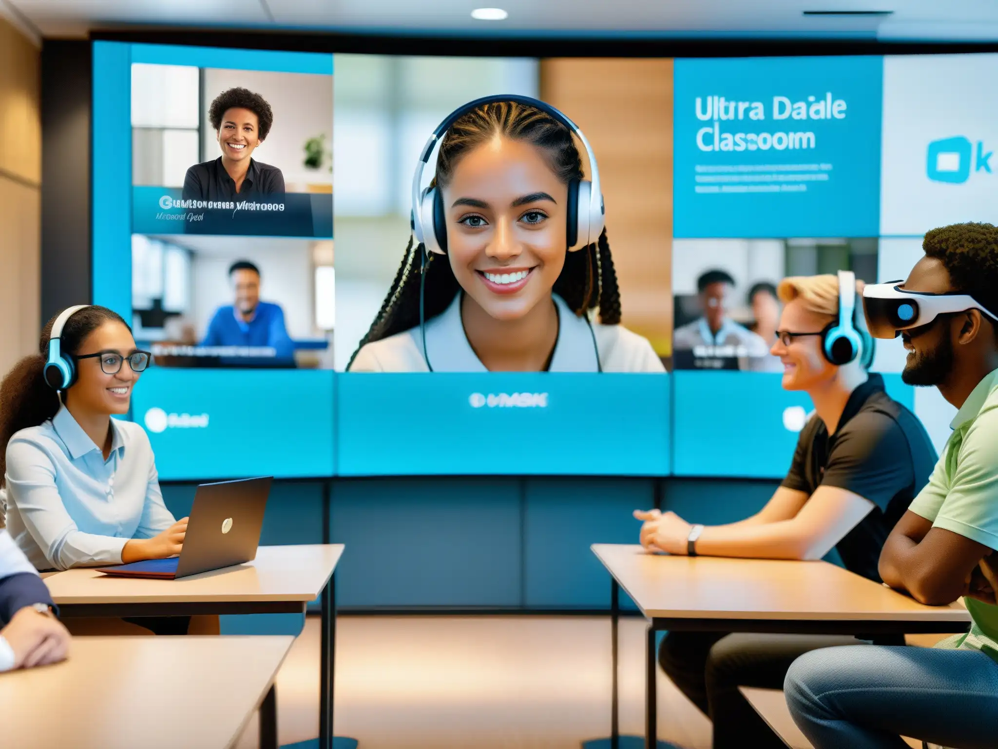Clase virtual innovadora con Skype: tecnología, diversidad y colaboración Una emocionante clase virtual muestra la efectividad de Skype como herramienta para la educación en línea
