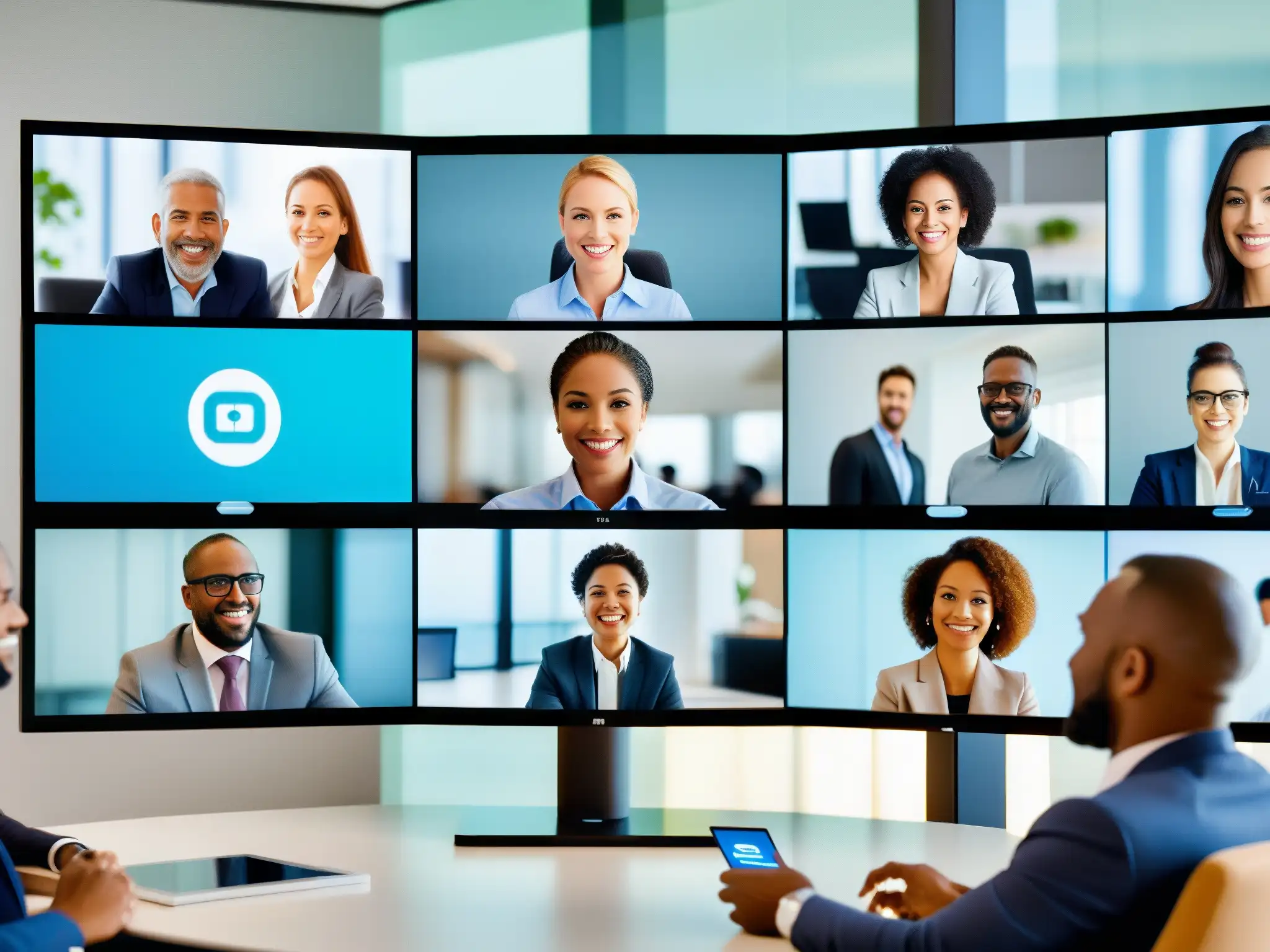 Conferencia virtual: intercambio eficiente de datos e interoperabilidad Un entorno profesional con diversidad en videoconferencia