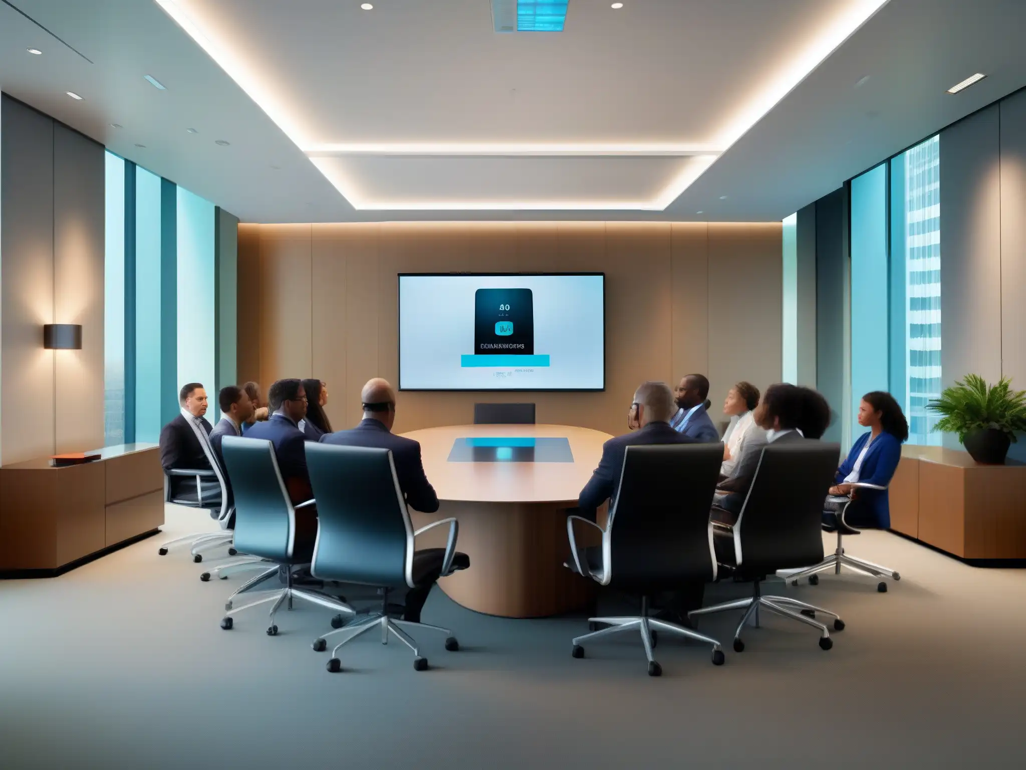 Videoconferencia profesional con Cisco Jabber en entorno gubernamental Funcionarios gubernamentales usan Cisco Jabber en videoconferencia profesional