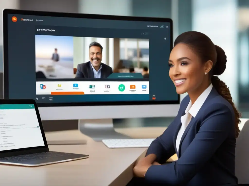 Comparación impactante: Evolución de videoconferencias con GoToMeeting Evolución de GoToMeeting en videoconferencia: comparación de sistemas de videoconferencia, destacando la modernidad de GoToMeeting