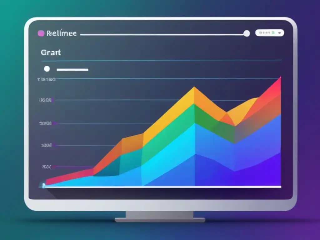 Gráfico de Engage en Tiempo Real en Adobe Connect Gráfico de interacción en Adobe Connect para mejorar engagement con colores vibrantes y moderna interfaz