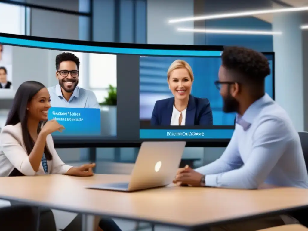 Entorno de aprendizaje virtual dinámico y colaborativo Herramientas de videoconferencia para grupos pequeños en un entorno de aprendizaje virtual dinámico e inclusivo con diseño intuitivo y profesional