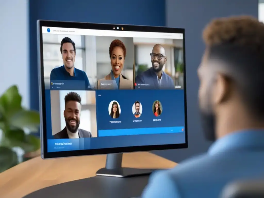 Comparación visual: BlueJeans vs Comparación de herramientas de videoconferencia para profesionales: BlueJeans vs