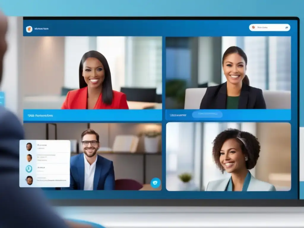 Integración perfecta: Lifesize y Salesforce en acción Una imagen muestra la integración de Lifesize con CRM