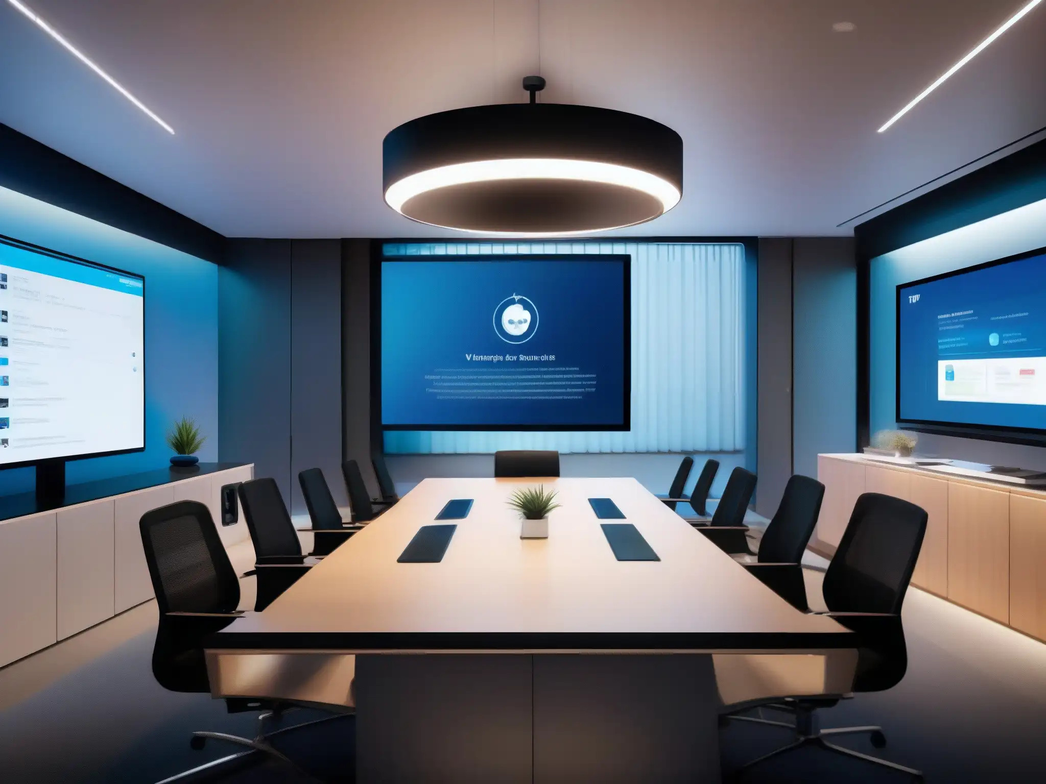 Configuración de videoconferencia segura y moderna Imagen de videoconferencias seguras con autenticación multifactor y protección de datos
