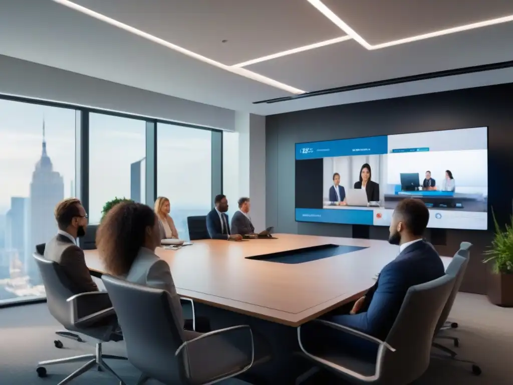 Entorno profesional de videoconferencia 8k: eficiencia y productividad Impecable configuración para videoconferencias profesionales, evitando errores comunes al automatizar videoconferencias
