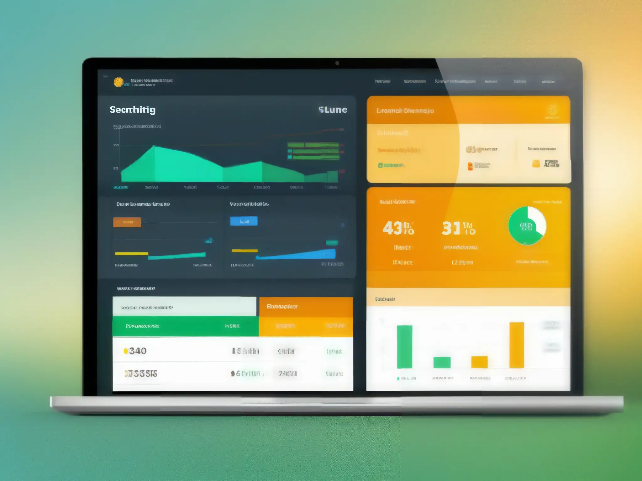 Dashboard CRM integrado con ClickMeeting: comunicación en tiempo real Integración de ClickMeeting CRM: dashboard moderno, intuitivo y vibrante, mostrando comunicación de leads en tiempo real y sincronización de datos