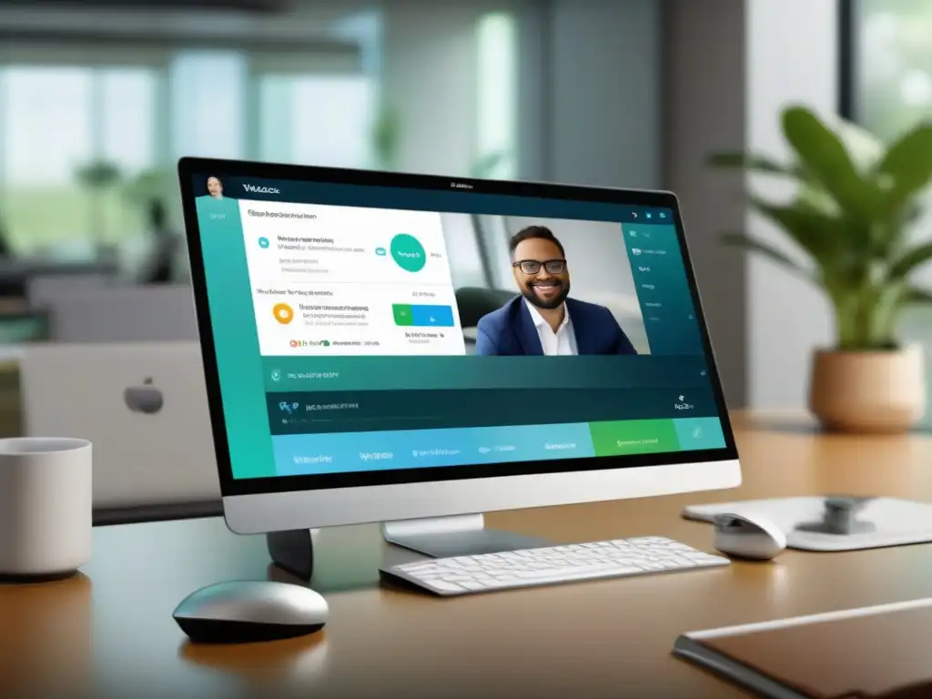 Interfaz Cisco Webex: Diseño moderno y profesional Interfaz de Cisco Webex: diseño moderno, intuitivo y profesional para herramientas de videoconferencia