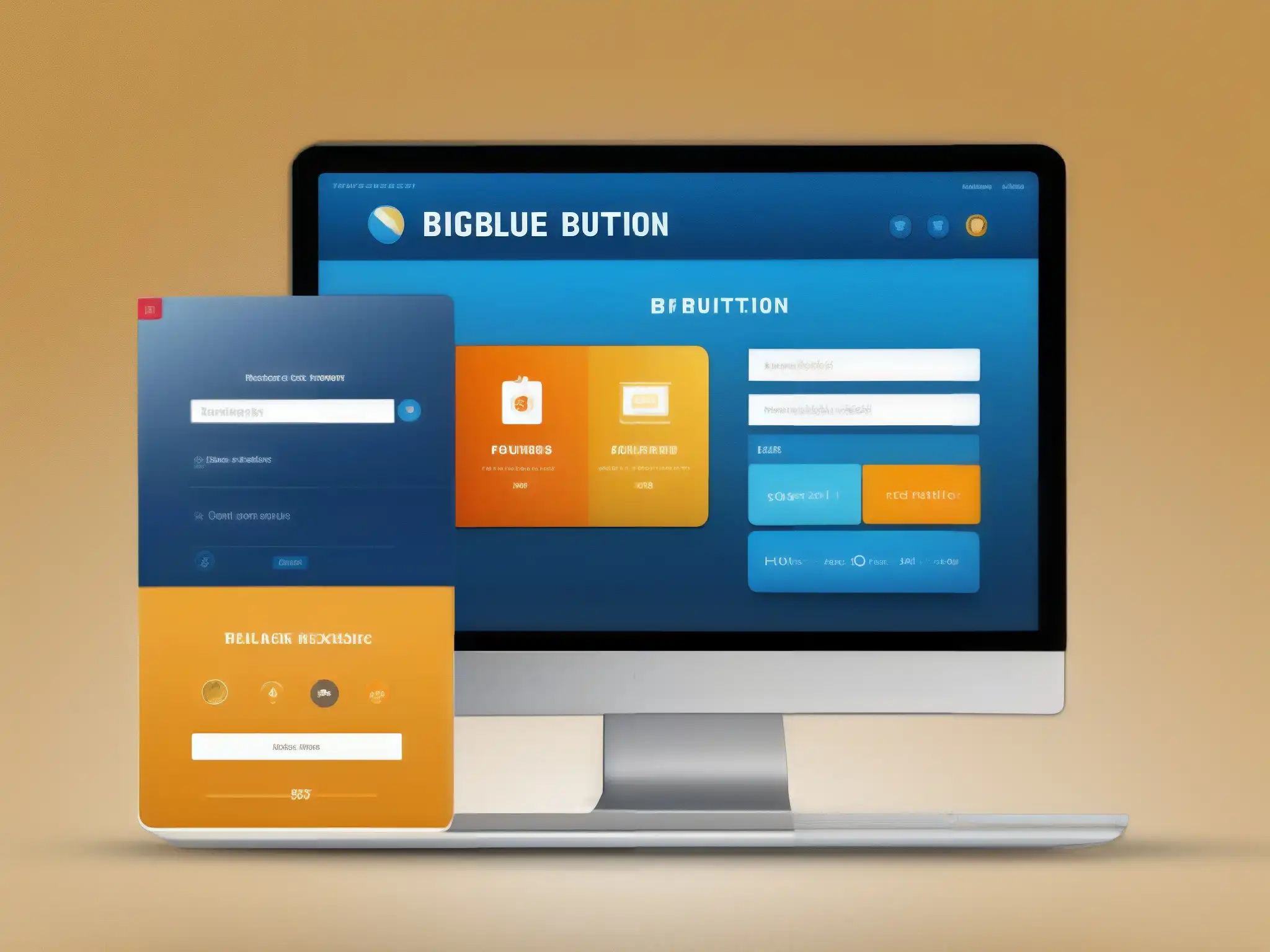 Interfaz personalizable de BigBlueButton: versatilidad moderna Interfaz personalizable de BigBlueButton, versátil y moderna