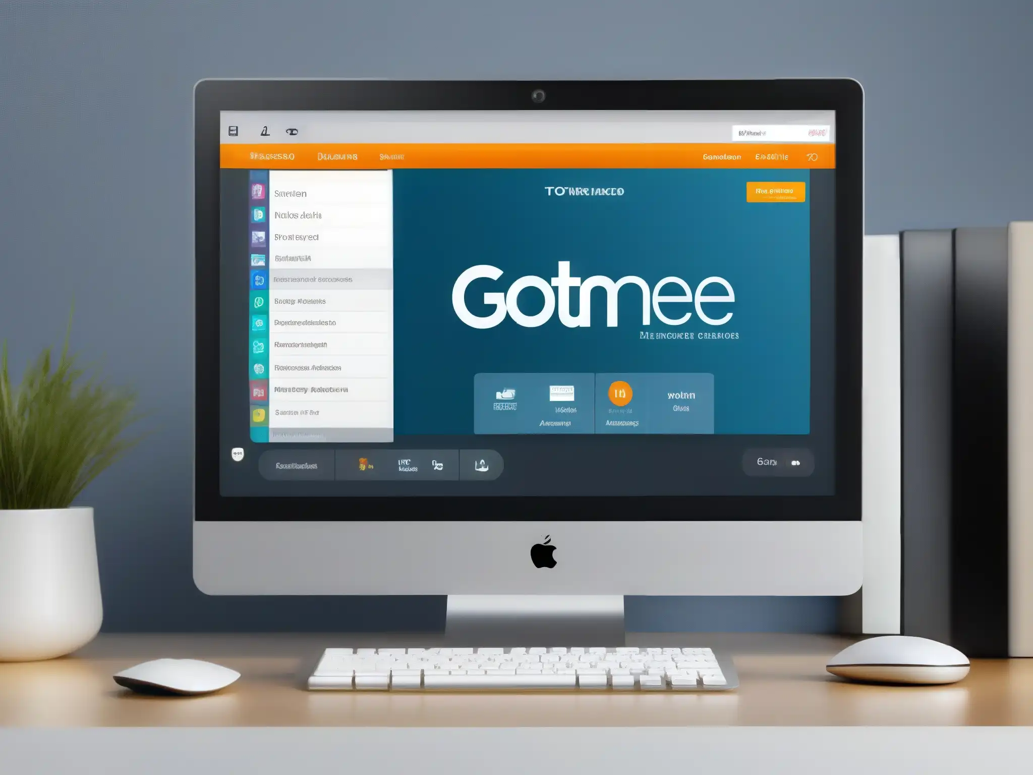 Interfaz personalizada de GoToMeeting con herramientas avanzadas Una interfaz personalizada de GoToMeeting con herramientas avanzadas y funciones adicionales