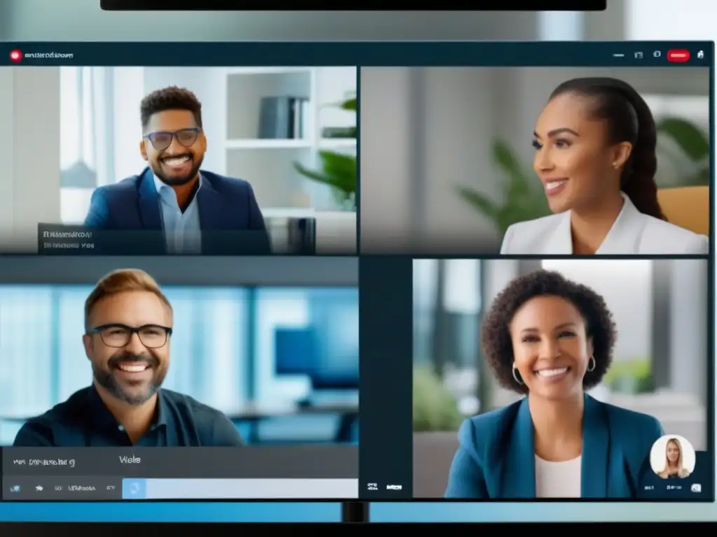 Comparación de videoconferencias en tiempo real: fluidez vs Comparación de latencia en videoconferencia entre plataformas: una con fluidez en tiempo real, la otra con retraso