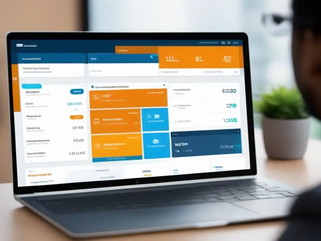 Interfaz CRM integrada con RingCentral Meetings: eficiencia en tiempo real Interfaz CRM moderna integrada con RingCentral Meetings, mostrando datos de interacción en tiempo real y herramientas de comunicación intuitivas