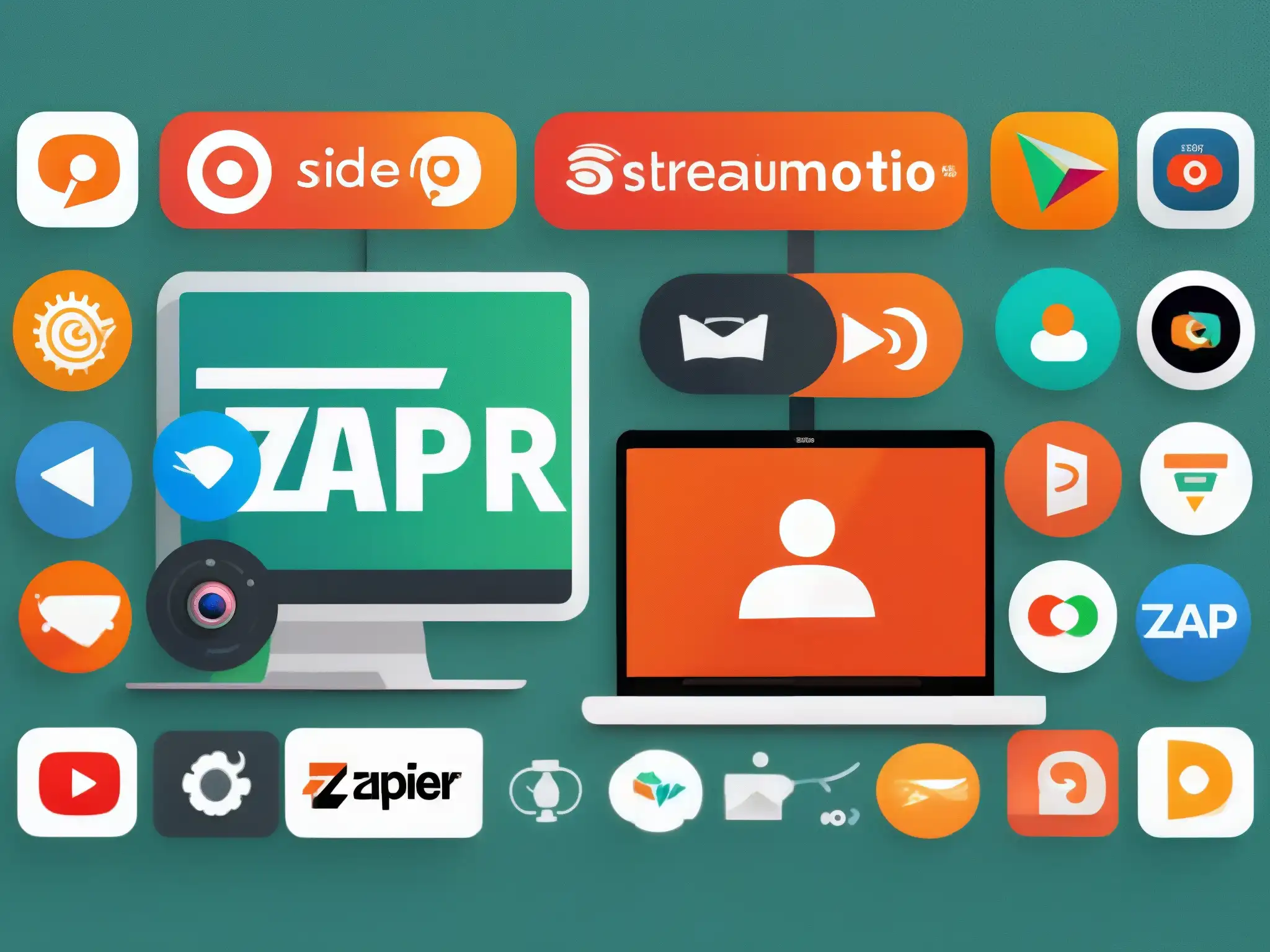 Automatiza videoconferencias: Zapier hace todo más fácil Comparación de plataformas de videoconferencia automatizadas con Zapier, transmitiendo eficiencia y simplicidad