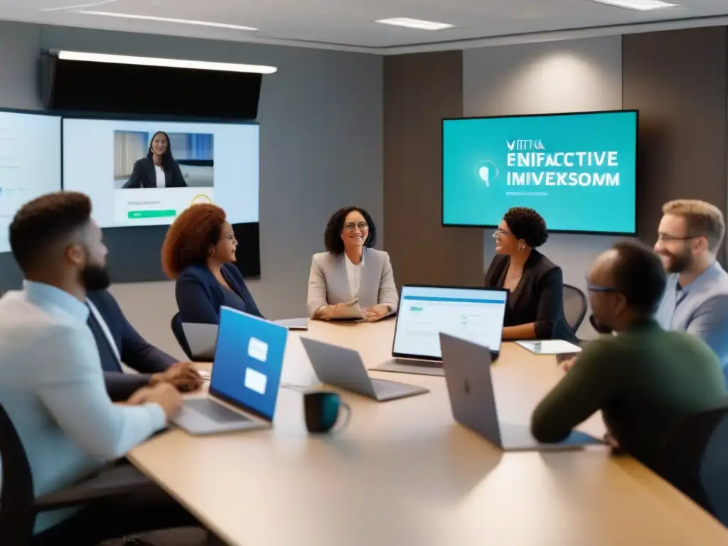Profesionales colaborando en Webex Profesionales colaborando en una capacitación en línea con Webex