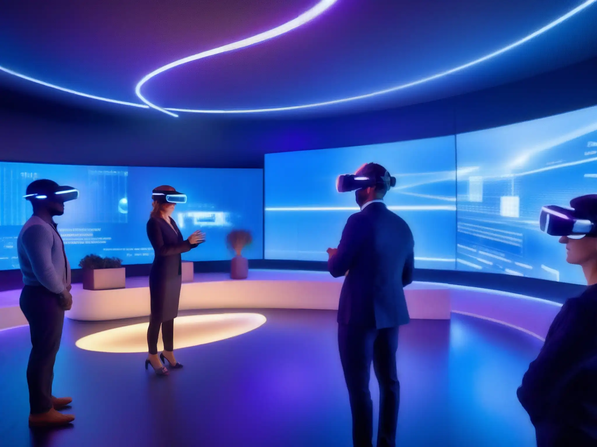Entrenamiento virtual con hologramas y VR Profesionales en entrenamiento de realidad virtual