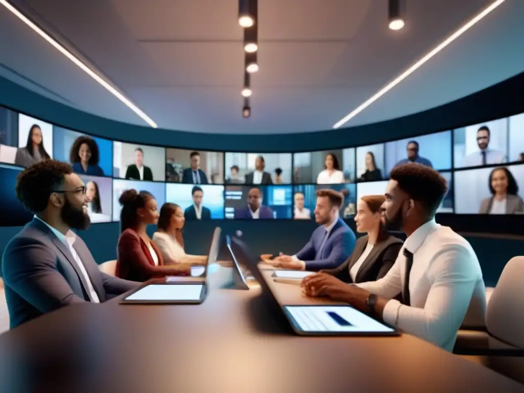 Videoconferencia profesional: Diversidad y productividad en 8k Profesionales y estudiantes en una videoconferencia con herramientas de videoconferencia mejor usabilidad