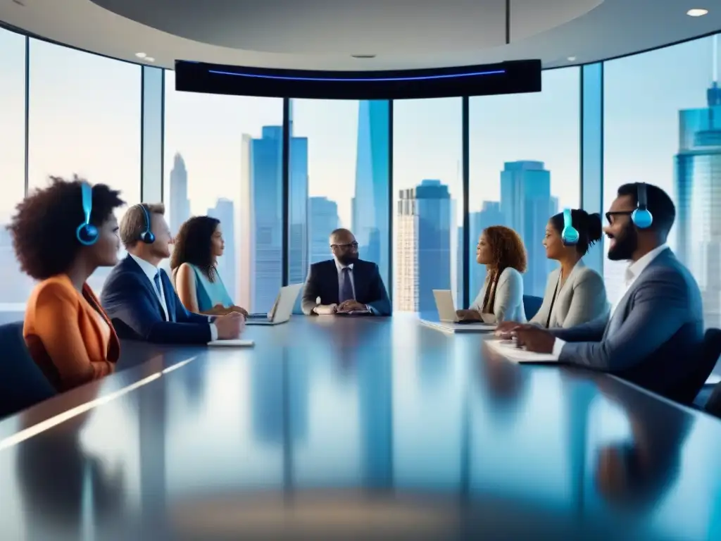 Profesionales de diversos perfiles en una videoconferencia dinámica, colaborativa y global, con traducción en tiempo real