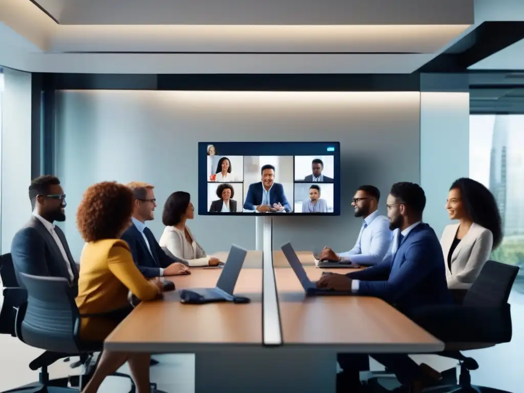Profesionales en videoconferencia: colaboración y profesionalismo Profesionales en videoconferencia con herramientas de videoconferencia de mejor usabilidad, colaboración y profesionalismo