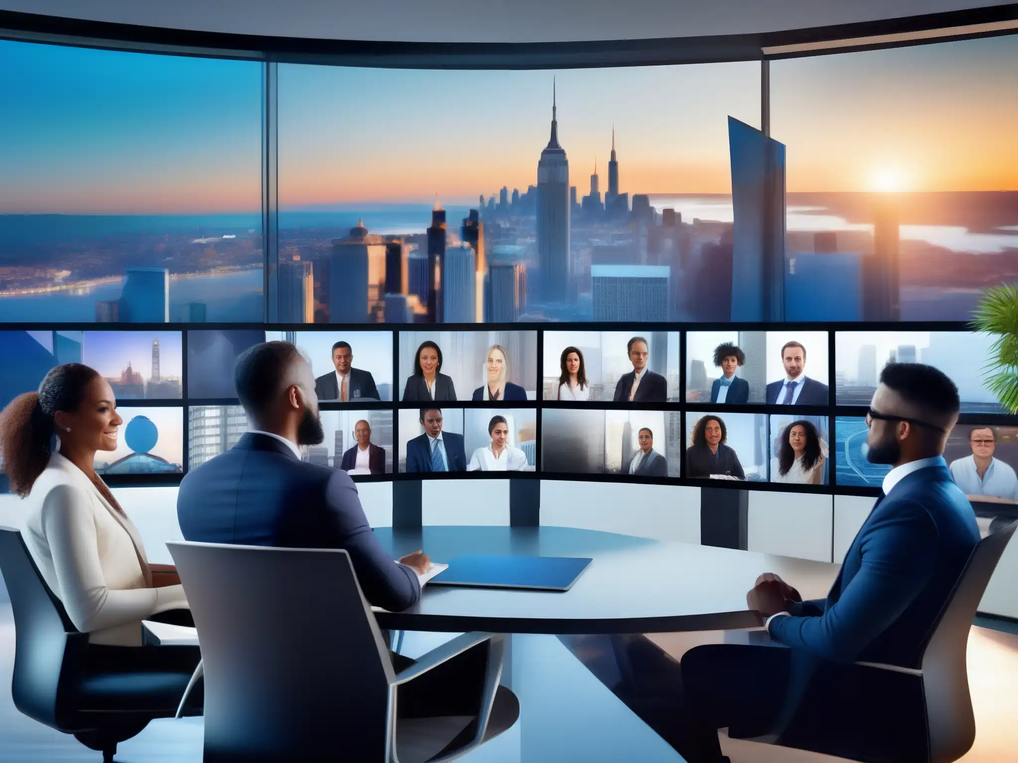 Videoconferencia profesional: diversidad y conectividad en la ciudad Profesionales en videoconferencia usando las mejores herramientas videoconferencia profesionales